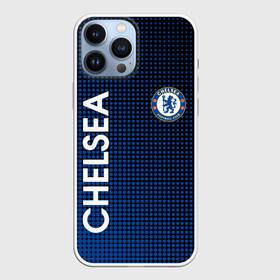 Чехол для iPhone 13 Pro Max с принтом CHELSEA. в Кировске,  |  | Тематика изображения на принте: chelsea | fc | football | football club | sport | английский футбольный клуб | лондон | спорт | уефа | униформа | фирменные цвета | фк | фулема | футбол | футбольный клуб | челси