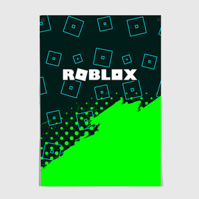 Постер с принтом ROBLOX / РОБЛОКС в Кировске, 100% бумага
 | бумага, плотность 150 мг. Матовая, но за счет высокого коэффициента гладкости имеет небольшой блеск и дает на свету блики, но в отличии от глянцевой бумаги не покрыта лаком | Тематика изображения на принте: blocks | blox | game | games | logo | minecraft | mobile | online | roblocks | roblox | robux | studio | блоки | игра | игры | квадрат | квадратик | кщидщч | лого | логотип | майнкрафт | онлайн | роблокс | робукс | символ | символы | студия