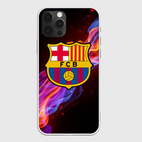 Чехол для iPhone 12 Pro Max с принтом FC BARCELONA (BARCA) в Кировске, Силикон |  | barca | barcelona | fc barca | барка | барселона