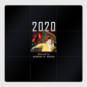 Магнитный плакат 3Х3 с принтом 2020 год (Robert B Weide) в Кировске, Полимерный материал с магнитным слоем | 9 деталей размером 9*9 см | 2020 | robert b weide | девочка убегает | катастрофа | кино | коронавирус | кризис | мем | мемы | нефть | режиссёр | роберт б вейд | рубль | сша | фильм катастрофа