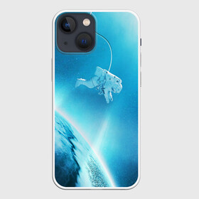 Чехол для iPhone 13 mini с принтом КОСМОНАВТ в Кировске,  |  | cosmonavt | galaxy | nasa | nebula | space | star | абстракция | астронавт | вселенная | галактика | звезда | звезды | космический | космонавт | наса | планеты | скафандр
