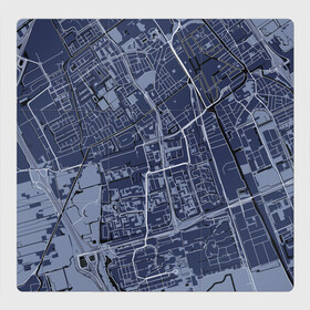 Магнитный плакат 3Х3 с принтом генплан города в Кировске, Полимерный материал с магнитным слоем | 9 деталей размером 9*9 см | architecture | general plan 
architect | архитектор | архитектура | генплан | знание