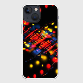 Чехол для iPhone 13 mini с принтом Fractal Digital 3D в Кировске,  |  | abstract | abstraction | color | fractal | geometry | paitnt | psy | rdtktr | абстракция | геометрия | краски | неоновые | психоделика | фрактал