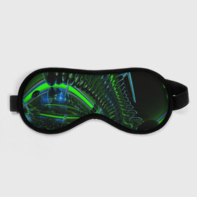 Маска для сна 3D с принтом DIGITAL NEON GREEN в Кировске, внешний слой — 100% полиэфир, внутренний слой — 100% хлопок, между ними — поролон |  | abstract | abstraction | color | fractal | geometry | paitnt | psy | rdtktr | абстракция | геометрия | краски | неоновые | психоделика | фрактал