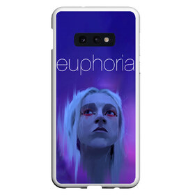 Чехол для Samsung S10E с принтом Euphoria в Кировске, Силикон | Область печати: задняя сторона чехла, без боковых панелей | euphoria | hunter schafer | jules vaughn | rue bennett | zendaya | джулиус | джулс вон | зендайа | зендая | ру беннет | хантер шафер | эйфория