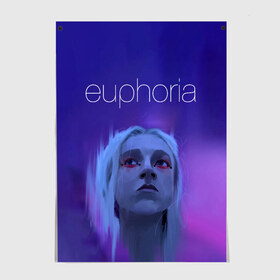 Постер с принтом Euphoria в Кировске, 100% бумага
 | бумага, плотность 150 мг. Матовая, но за счет высокого коэффициента гладкости имеет небольшой блеск и дает на свету блики, но в отличии от глянцевой бумаги не покрыта лаком | euphoria | hunter schafer | jules vaughn | rue bennett | zendaya | джулиус | джулс вон | зендайа | зендая | ру беннет | хантер шафер | эйфория