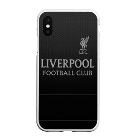 Чехол для iPhone XS Max матовый с принтом LIVERPOOL. в Кировске, Силикон | Область печати: задняя сторона чехла, без боковых панелей | fc | football | football club | liverpool fc | sport | британский футбольный клуб | ливерпуль фк | мерсисайд | спорт | уефа | униформа | фирменные цвета | фк | футбол | футбольный клуб