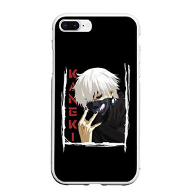 Чехол для iPhone 7Plus/8 Plus матовый с принтом Kaneki в Кировске, Силикон | Область печати: задняя сторона чехла, без боковых панелей | ghoul | japan | kaneki | ken | tokyo | uta | uto | аниме | антэйку | аогири | арима | гули | гуль | ёма | ёмо | канеки | канэки | катаро | кен | кэн | сасаки | токийский | токио | тоука | ута | уто | хайсе | япония