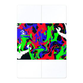 Магнитный плакат 2Х3 с принтом Абстрактные краски в Кировске, Полимерный материал с магнитным слоем | 6 деталей размером 9*9 см | abstract | art | camo | colorful | digital | fluid | абстракция | арт | камуфляж | краски | цифровой