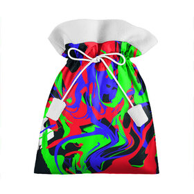 Подарочный 3D мешок с принтом Абстрактные краски в Кировске, 100% полиэстер | Размер: 29*39 см | abstract | art | camo | colorful | digital | fluid | абстракция | арт | камуфляж | краски | цифровой