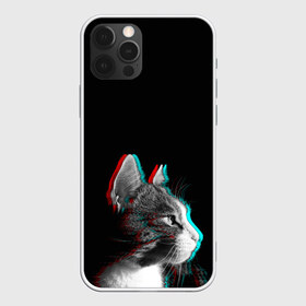 Чехол для iPhone 12 Pro Max с принтом Glitch Cat в Кировске, Силикон |  | Тематика изображения на принте: glitch | glitch cat | rgb | глитч | глич | катята | кошак | кошка | ретро кошки