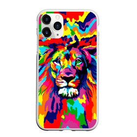 Чехол для iPhone 11 Pro Max матовый с принтом Лев Artistic Art в Кировске, Силикон |  | king | lion | neon | африка | голова | граффити | грива | дикий | животные | зверь | зодиак | картина | король | краски | красочный | лев | львенок | львиное | львица | неон | неоновые | радуга | радужный | рисунок