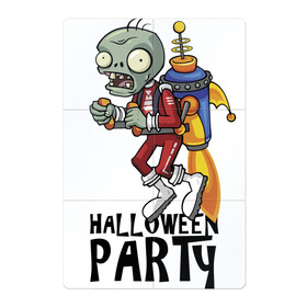 Магнитный плакат 2Х3 с принтом Halloween party в Кировске, Полимерный материал с магнитным слоем | 6 деталей размером 9*9 см | Тематика изображения на принте: 