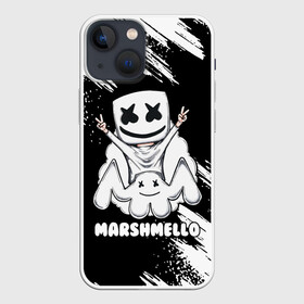 Чехол для iPhone 13 mini с принтом MARSHMELLO в Кировске,  |  | dj | marshmello | marshmellow | usa | америка | клуб | клубная музыка | мармело | маршмелло | маршмеллоу | музыка | музыкант