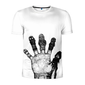Мужская футболка 3D спортивная с принтом Dorohedoro в Кировске, 100% полиэстер с улучшенными характеристиками | приталенный силуэт, круглая горловина, широкие плечи, сужается к линии бедра | dorohedoro | kaiman | дорохэдоро | манга