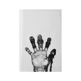 Обложка для паспорта матовая кожа с принтом Dorohedoro в Кировске, натуральная матовая кожа | размер 19,3 х 13,7 см; прозрачные пластиковые крепления | Тематика изображения на принте: dorohedoro | kaiman | дорохэдоро | манга