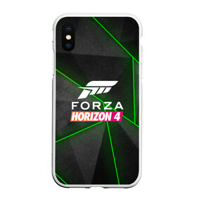 Чехол для iPhone XS Max матовый с принтом Forza Horizon 4 Hi-tech в Кировске, Силикон | Область печати: задняя сторона чехла, без боковых панелей | Тематика изображения на принте: 4 | forza | gamer | games | horizon | racing | ultimate | гонки | форза