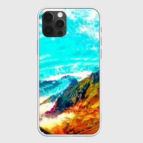 Чехол для iPhone 12 Pro Max с принтом Японские горы в Кировске, Силикон |  | Тематика изображения на принте: art | japan | summer | азия | акварель | восток | восход | горы | деревья | искусство | картина | краски | красочный | лес | летние | лето | мазки | небесный | облака | пейзаж | природа | разноцветные | рассвет