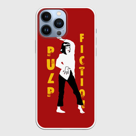 Чехол для iPhone 13 Pro Max с принтом Pulp Fiction в Кировске,  |  | актеры | бандиты | боевик | бульварное | винсент | герои | девяностые | джулс | знаменитости | кинофильм | комедия | криминал | криминальное | лихие | логотип | миа | персонажи | преступники | ретро