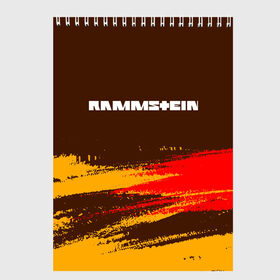 Скетчбук с принтом RAMMSTEIN / РАМШТАЙН в Кировске, 100% бумага
 | 48 листов, плотность листов — 100 г/м2, плотность картонной обложки — 250 г/м2. Листы скреплены сверху удобной пружинной спиралью | hfvinfqy | lindeman | lindemann | logo | metal | music | rammstein | ramstein | rock | til | till | группа | концерт | концерты | кфььыеушт | линдеман | линдеманн | лого | логотип | логотипы | метал | музыка | раммштайн | рамштайн | рок | символ