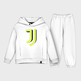 Детский костюм хлопок Oversize с принтом Juventus | 3D Logo Yellow (2021) в Кировске,  |  | 0x000000123 | juve | juventus | ronaldo | юве | ювентус