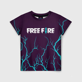 Детская футболка 3D с принтом FREE FIRE / ФРИ ФАЕР в Кировске, 100% гипоаллергенный полиэфир | прямой крой, круглый вырез горловины, длина до линии бедер, чуть спущенное плечо, ткань немного тянется | afth | ahb | ahbafth | fire | fps | free | freefire | garena | logo | master | mobile | online | акуу | акууашку | ашку | гарена | игра | игры | лого | логотип | логотипы | мастер | мобильная | нож | онлайн | символ | символы | фаер | фире | фпс 