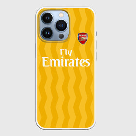 Чехол для iPhone 13 Pro с принтом ARSENAL в Кировске,  |  | arsenal | aubameyang | champions league | england | fc | football club | sport | англия | арсенал | лига чемпионов | лондон | обамеянг | премьер лига | спортивные | униформа | фирменые цвета | фк | футбольный клуб