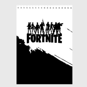 Скетчбук с принтом Fortnite в Кировске, 100% бумага
 | 48 листов, плотность листов — 100 г/м2, плотность картонной обложки — 250 г/м2. Листы скреплены сверху удобной пружинной спиралью | battle | kills | royale | save | season | the | twitch | world | битва | борьба | зомби | королевская | оружие | скины | стратегия | фортнайт