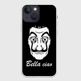 Чехол для iPhone 13 mini с принтом Bella Ciao (Z) в Кировске,  |  | bella ciao | ciao | el profesor | la casa de papel | netflix | profesor | resistencia | берлин | бумажный дом | лиссабон | профессор | сальва | токио