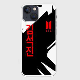 Чехол для iPhone 13 mini с принтом BTS в Кировске,  |  | bangtan | bighit | boy | fake love | j hope | jimin | jin | jungkook | korea | kpop | live | luv | mic drop | rm | suga | v | with | бтс | кей | поп