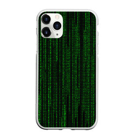 Чехол для iPhone 11 Pro Max матовый с принтом Matrix в Кировске, Силикон |  | Тематика изображения на принте: matrix | интернет | код | компьютер | матрица | символы | хакер