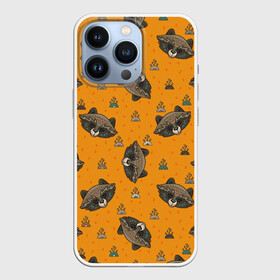 Чехол для iPhone 13 Pro с принтом Енотики в Кировске,  |  | art | arts | ethnic | etnic | raccoon | raccoons | tribal | енот | енотик | енотики | енотовилль | еноты | забавные | забавный | из енотов | милые | милый | много | множество | необычные | племенная | племенной | племя | рисунок