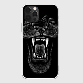 Чехол для iPhone 12 Pro Max с принтом Черная пантера в Кировске, Силикон |  | big | black | cat | danger | jungle | king | leopard | panter | panther | picture | большая | большой | джунглей | джунгли | зубы | король | кот | кошка | леопард | мелками | опасная | опасный | охотник | пантера | пасть | рисунок | хищник | 