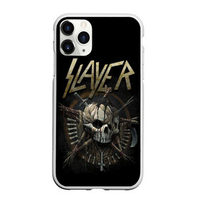 Чехол для iPhone 11 Pro Max матовый с принтом Slayer в Кировске, Силикон |  | kerry king | musical group | repentless | slayer | tom araya | метал | том арайа | трэш