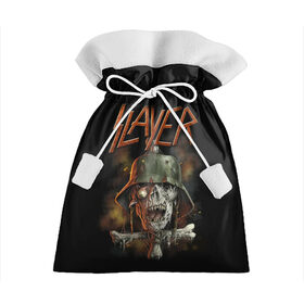 Подарочный 3D мешок с принтом Slayer в Кировске, 100% полиэстер | Размер: 29*39 см | kerry king | musical group | repentless | slayer | tom araya | метал | том арайа | трэш
