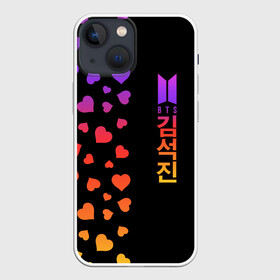 Чехол для iPhone 13 mini с принтом BTS в Кировске,  |  | bangtan | bighit | boy | fake love | j hope | jimin | jin | jungkook | korea | kpop | live | luv | mic drop | rm | suga | v | with | бтс | кей | поп