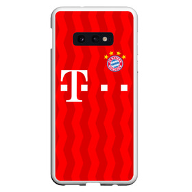 Чехол для Samsung S10E с принтом FC Bayern Munchen в Кировске, Силикон | Область печати: задняя сторона чехла, без боковых панелей | Тематика изображения на принте: bayern | bayern munchen | champions league | fc bayern munchen | germany | munchen | бавария | германия | левандовски | лига чемпионов | мюнхен | рибери | роббен