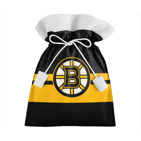 Подарочный 3D мешок с принтом BOSTON BRUINS NHL в Кировске, 100% полиэстер | Размер: 29*39 см | black | boston | bruins | hockey | ice | logo | nhl | sport | usa | бостон | брюинз | логотип | нхл | спорт | хоккей