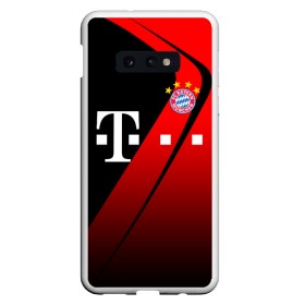 Чехол для Samsung S10E с принтом FC Bayern Munchen Форма в Кировске, Силикон | Область печати: задняя сторона чехла, без боковых панелей | Тематика изображения на принте: bayern | bayern munchen | champions league | fc bayern munchen | germany | munchen | бавария | германия | левандовски | лига чемпионов | мюнхен | рибери | роббен