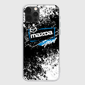 Чехол для iPhone 12 Pro Max с принтом MAZDA SPORT в Кировске, Силикон |  | auto | autosport | avto | car | mazda | race | road | sport | street racing | авто | автоспорт | гонки | дорога | мазда | марка | машина | спорт | тачка | трасса