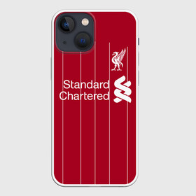 Чехол для iPhone 13 mini с принтом Liverpool FC в Кировске,  |  | football | liverpool fc | liverpool football club | soccer | uefa | англия | клуб | ливерпуль | лига | матч | мяч | спорт | уефа | футбол | хендерсон