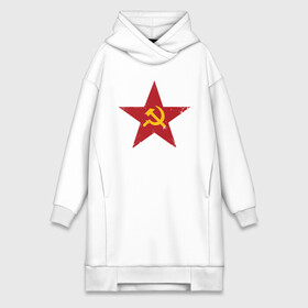 Платье-худи хлопок с принтом Звезда СССР в Кировске,  |  | communism | lenin | retro | socialism | soviet | soyuz | stalin | union | ussr | vintage | винтаж | звезда | классика | классический | коба | коммунизм | ленин | лого | логотип | молот | ретро | серп | символ | советский | социализ