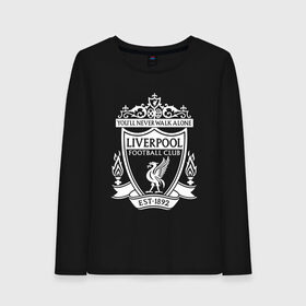 Женский лонгслив хлопок с принтом LIVERPOOL ФК в Кировске, 100% хлопок |  | best dad ever | best dad ever liverpool | football | liverpool champion | liverpool fc | liverpool fc 1991 | liverpool football club | soccer | uefa | англия | клуб | ливерпуль | лига | матч | мяч | спорт | уефа | футбол | хендерсон