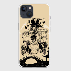 Чехол для iPhone 13 с принтом JOJO BIZARRE ADVENTURE | ПРИКЛЮЧЕНИЯ ДЖОДЖО в Кировске,  |  | aureo | battle | blood | crusaders | dio | giorno | giovanna | jojo memes | jojos | jotaro | killer queen. wind | manga | phantom | stardust | vento aureo | джо джо | манга