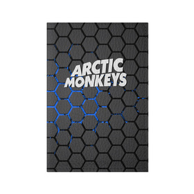Обложка для паспорта матовая кожа с принтом ARCTIC MONKEYS в Кировске, натуральная матовая кожа | размер 19,3 х 13,7 см; прозрачные пластиковые крепления | alex turner | arctic monkeys | rock | алекс тернер | арктик манкис | рок