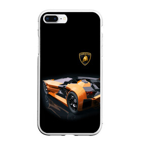 Чехол для iPhone 7Plus/8 Plus матовый с принтом Lamborghini в Кировске, Силикон | Область печати: задняя сторона чехла, без боковых панелей | bolide | car | italy | lamborghini | motorsport | power.prestige | автомобиль | автоспорт | болид | италия | ламборгини | мощь | престиж