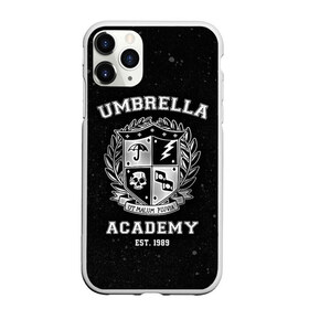 Чехол для iPhone 11 Pro матовый с принтом Академия Амбрелла в Кировске, Силикон |  | the umbrella academy | umbrella | академия амбрелла | амбрелла | герб | зонтик