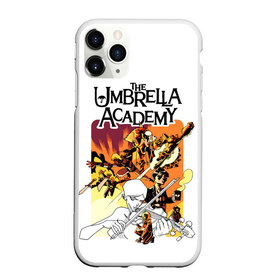 Чехол для iPhone 11 Pro матовый с принтом Академия Амбрелла в Кировске, Силикон |  | the umbrella academy | umbrella | академия амбрелла | амбрелла | зонтик | комиксы