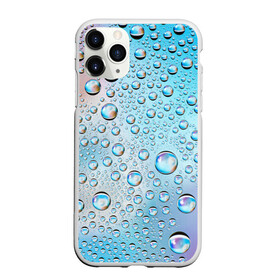 Чехол для iPhone 11 Pro Max матовый с принтом Капли голубой роса стекло вода в Кировске, Силикон |  | вода | градиент | для всех | дождь | капли | летний | на каждый день | обычный | окно | поверхность | повседневный | размытость | роса | стекло