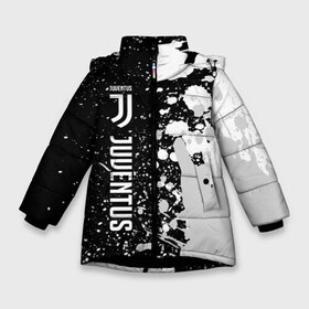 Зимняя куртка для девочек 3D с принтом JUVENTUS ЮВЕНТУС в Кировске, ткань верха — 100% полиэстер; подклад — 100% полиэстер, утеплитель — 100% полиэстер. | длина ниже бедра, удлиненная спинка, воротник стойка и отстегивающийся капюшон. Есть боковые карманы с листочкой на кнопках, утяжки по низу изделия и внутренний карман на молнии. 

Предусмотрены светоотражающий принт на спинке, радужный светоотражающий элемент на пуллере молнии и на резинке для утяжки. | ball | club | dtynec | foot | football | italy | juventus | logo | ronaldo | sport | team | дибала | италия | клуб | лого | логотип | логотипы | огмутегы | роналдо | сборная | символ | символы | спорт | форма | футбол | футболист | футболисту | 